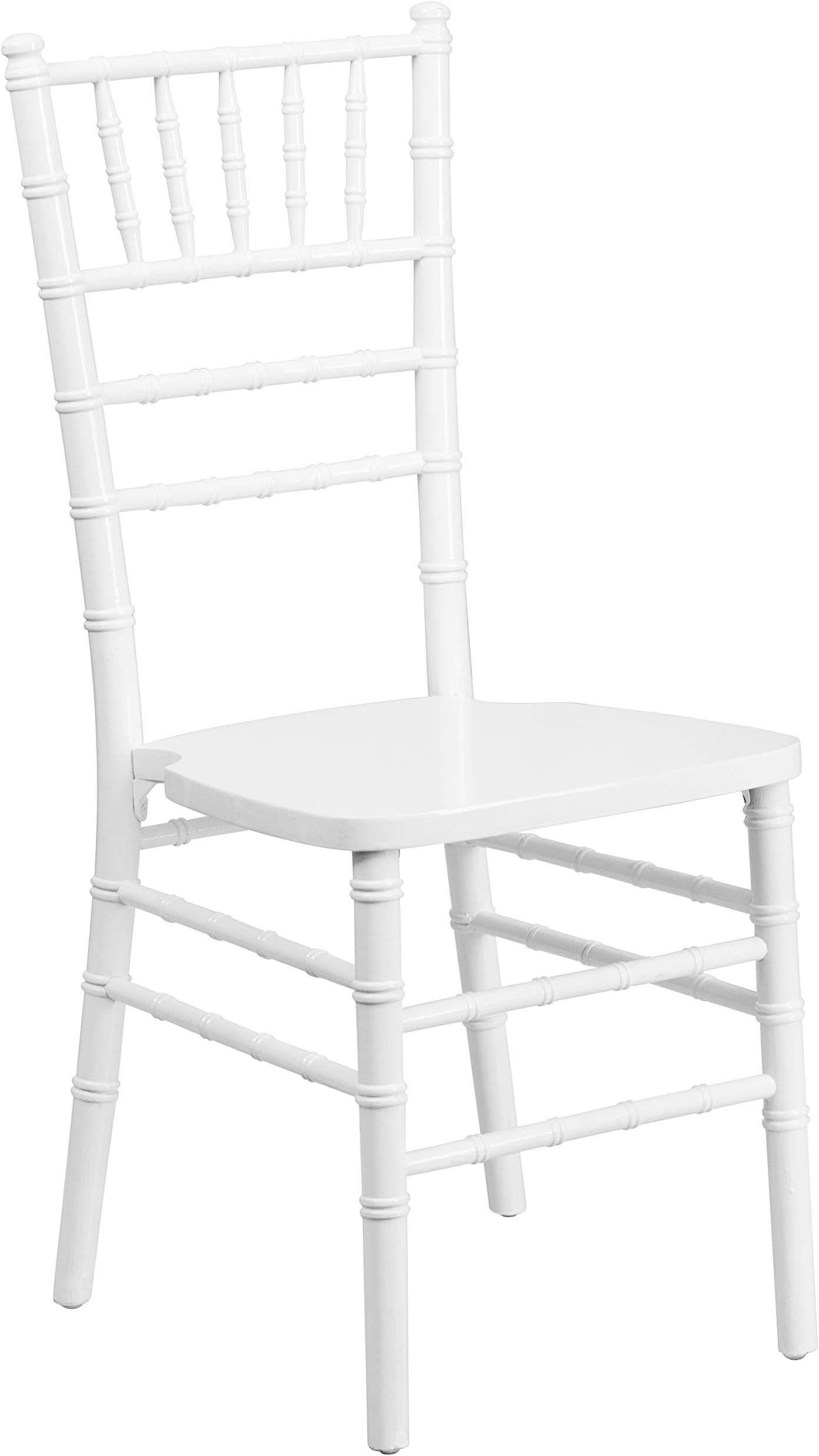 Flash Furniture (フラッシュファニチャー) ヘラクレスシリーズ ホワイトウッド キアバリチェア