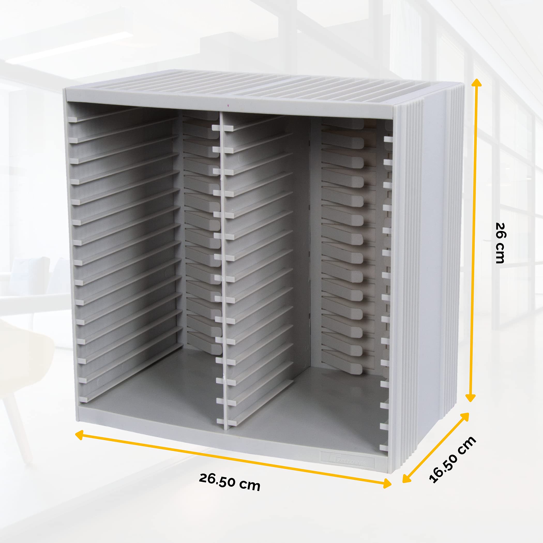 Fellowes CD Aufbewahrung Turm mit Selbstauswurf-System