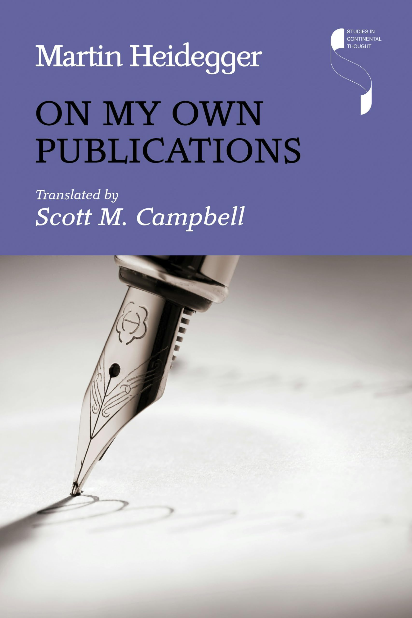 On My Own Publications (Studies in Continental Thought)