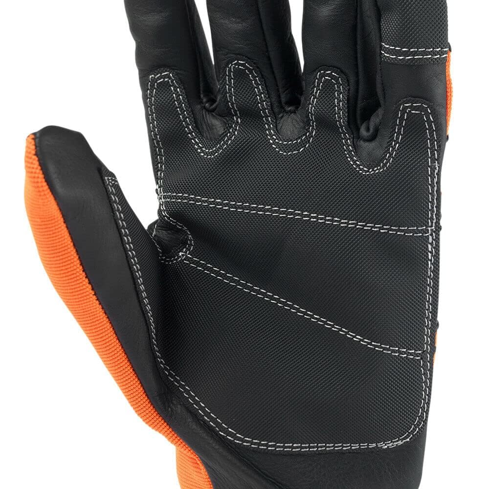 Rotatech Chainsaw Safety Gloves - Premium Quality - Class 1 - S to L (Size 10 / Large), Black, L (Pack of 1) - Image 4