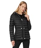 womens Metallic Puffer Anorak