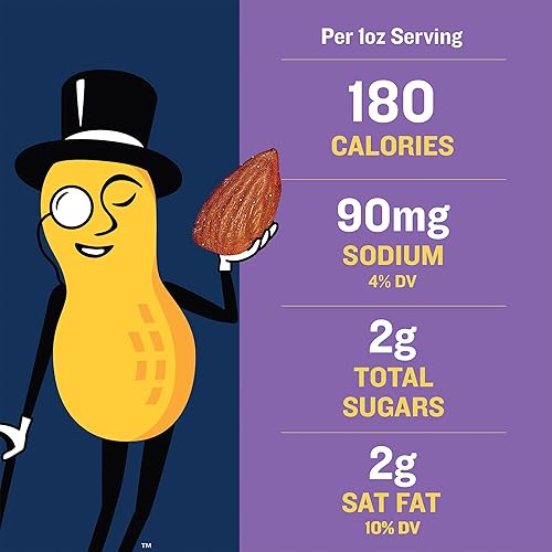 Miniatura 3 de PLANTERS Frasco resellable de 27 onzas con frutos secos mezclados ligeramente salados con menos del 50 de cacahuetes Las nueces se miden por peso