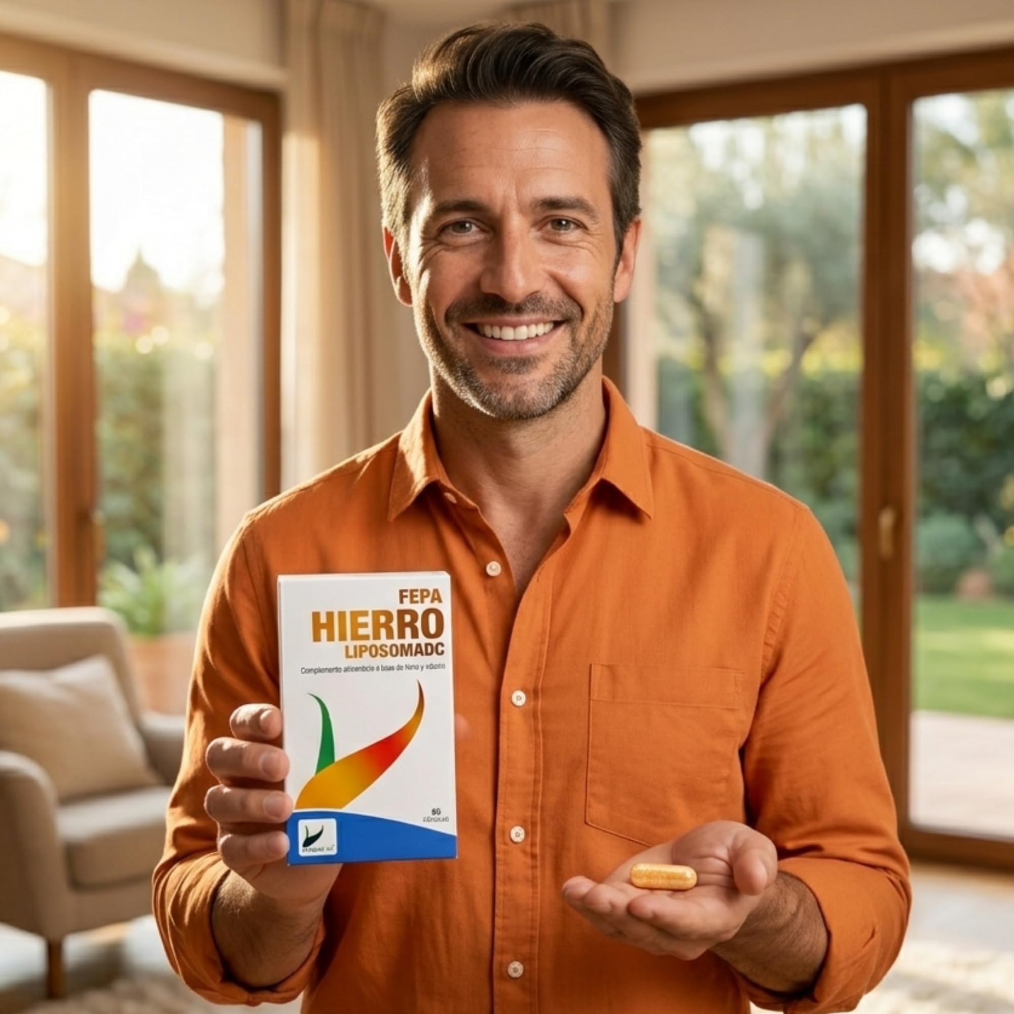 FEPA Hierro Liposomado 30 mg con Vitamina C – 60 Cápsulas Pack de 2 – Alta Absorción y Biodisponibilidad – Apoyo a la Energía y Vitalidad - FEPA