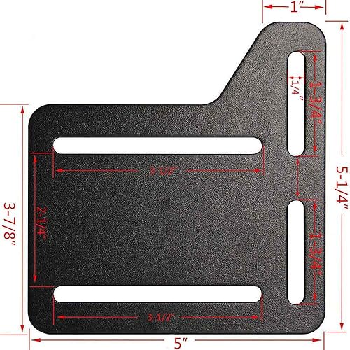 Miniatura 2 de CAFORO Placa de modificación de cama Queen, soporte de fijación de cabecero, soportes adaptadores de marco de cama, kit de conversión de marco de