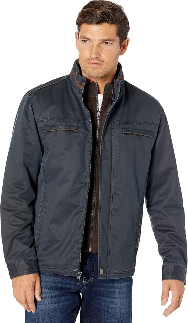 Johnston murphy antiqued cotton jacket Clearance