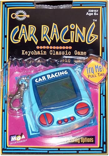 Carreras de coches, llavero clásico juego, MGA Entertainment, 1999