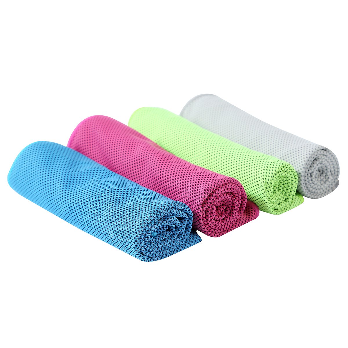 Kühlendes Handtuch, Mikrofaser-Eishandtuch, schnell trocknend, super saugfähig, ultrakompakt, kühlendes Handtuch, für Sport, Workout, Fitness, Fitnessstudio, Yoga, Pilates, Reisen, Camping und