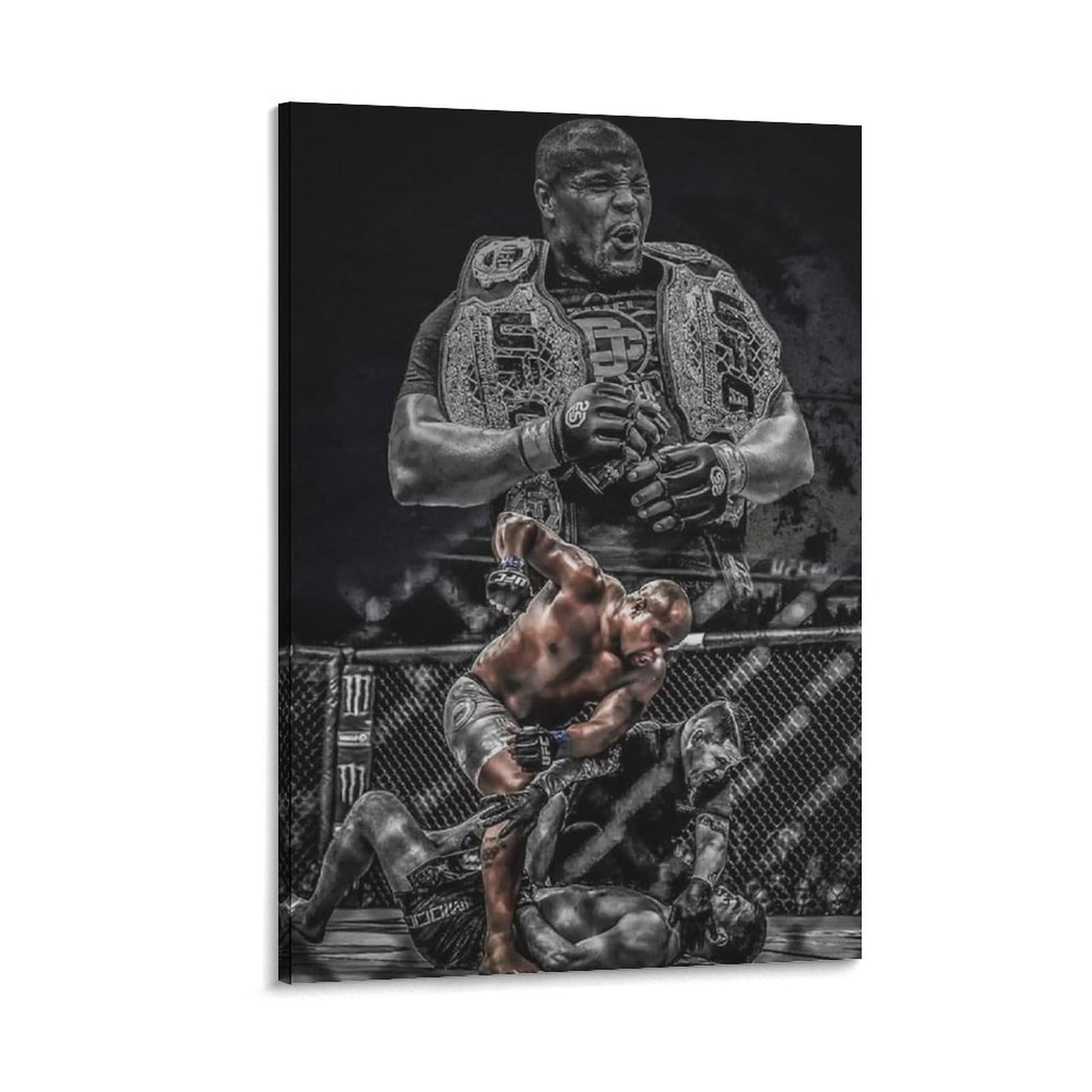 ASUIU Daniel Cormier Canvas Poster Wall Art Poster Prints Home Decor Picture Canvas Painting Posters 20x30inch(50x75cm)