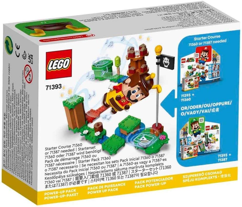 Lego Super Mario Bee Mario Power-Up Pack 71393 Building Kit; Collectible Gift Toy for Creative Kids; New 2021 (13 Pieces)