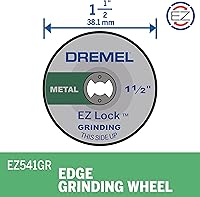 Vista 4 de Dremel EZ541GR Aluminum Oxide Grinding Wheel (2-Piece)