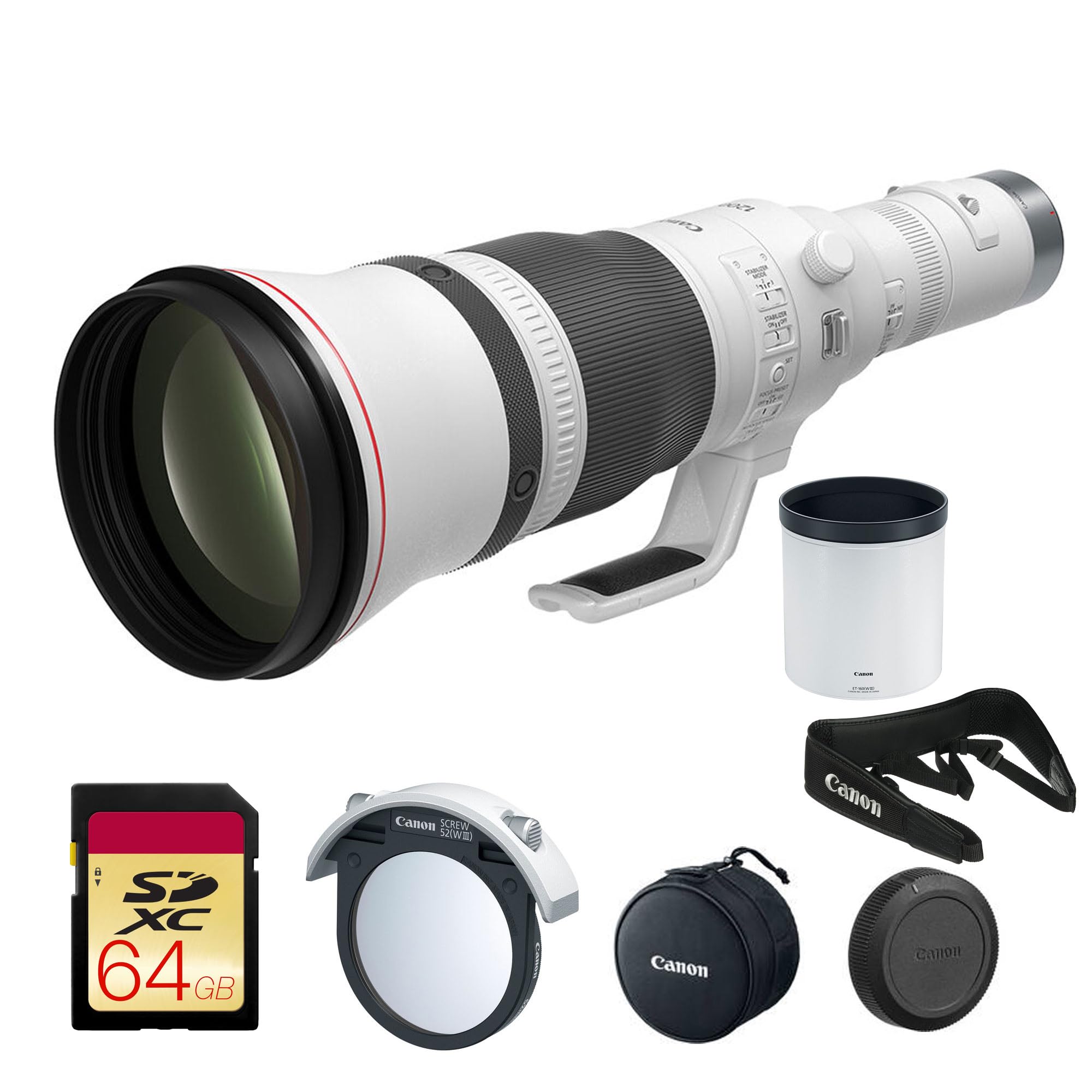 Amazon.com : Canon RF 1200mm f/8 L is USM Lens – Super-Telephoto