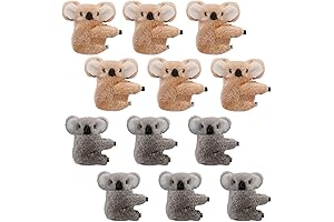 Koala Pencil Toppers, 12 Cute Pencil Buddy Clips