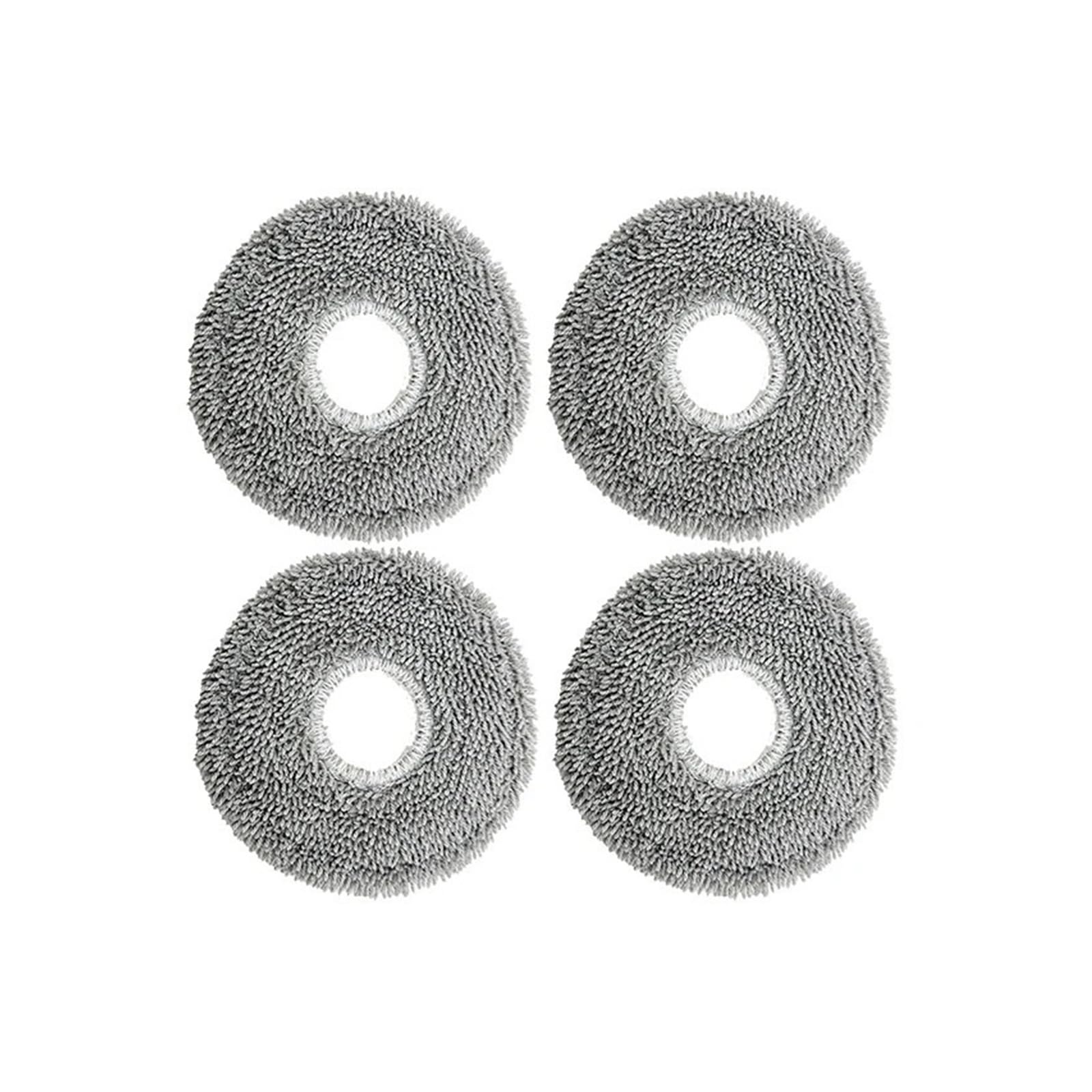 VIXWDRUTY Mop Cloth，Compatible For JONR，P20 Pro Robot Vacuum Cleaner Part Microfiber Mop Cleaning Pad Replacement Household Cleaning Spare Parts ﻿(4pcs a)