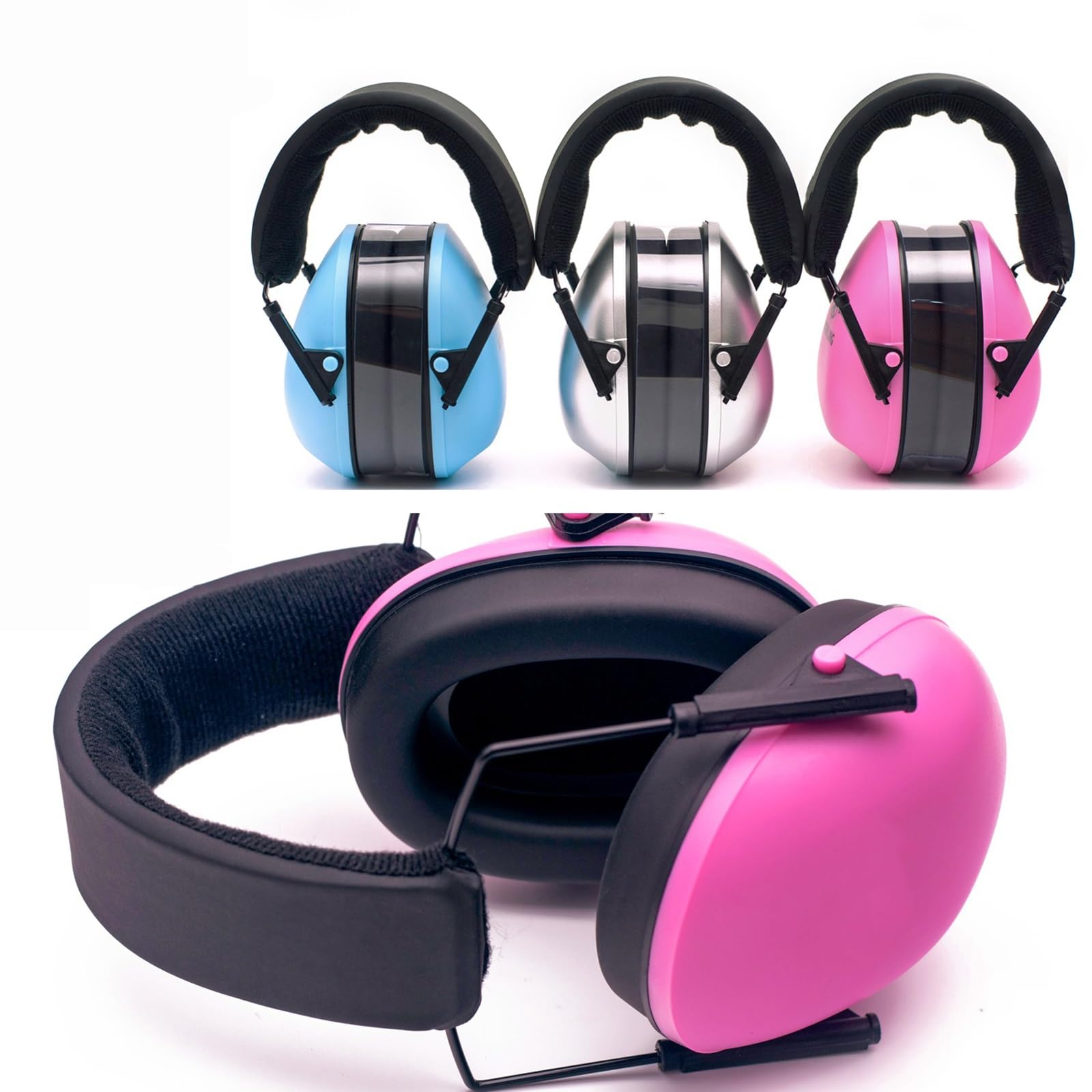 Cuffie Antirumore,Snr 34 Db Cuffie Antirumore per Ambito Lavorativo,Cuffie Antirumore Regolabili,Attenua i Rumori e Protegge l’udito, Ldeale sul Lavoro e nella Vita Quotidiana(G)