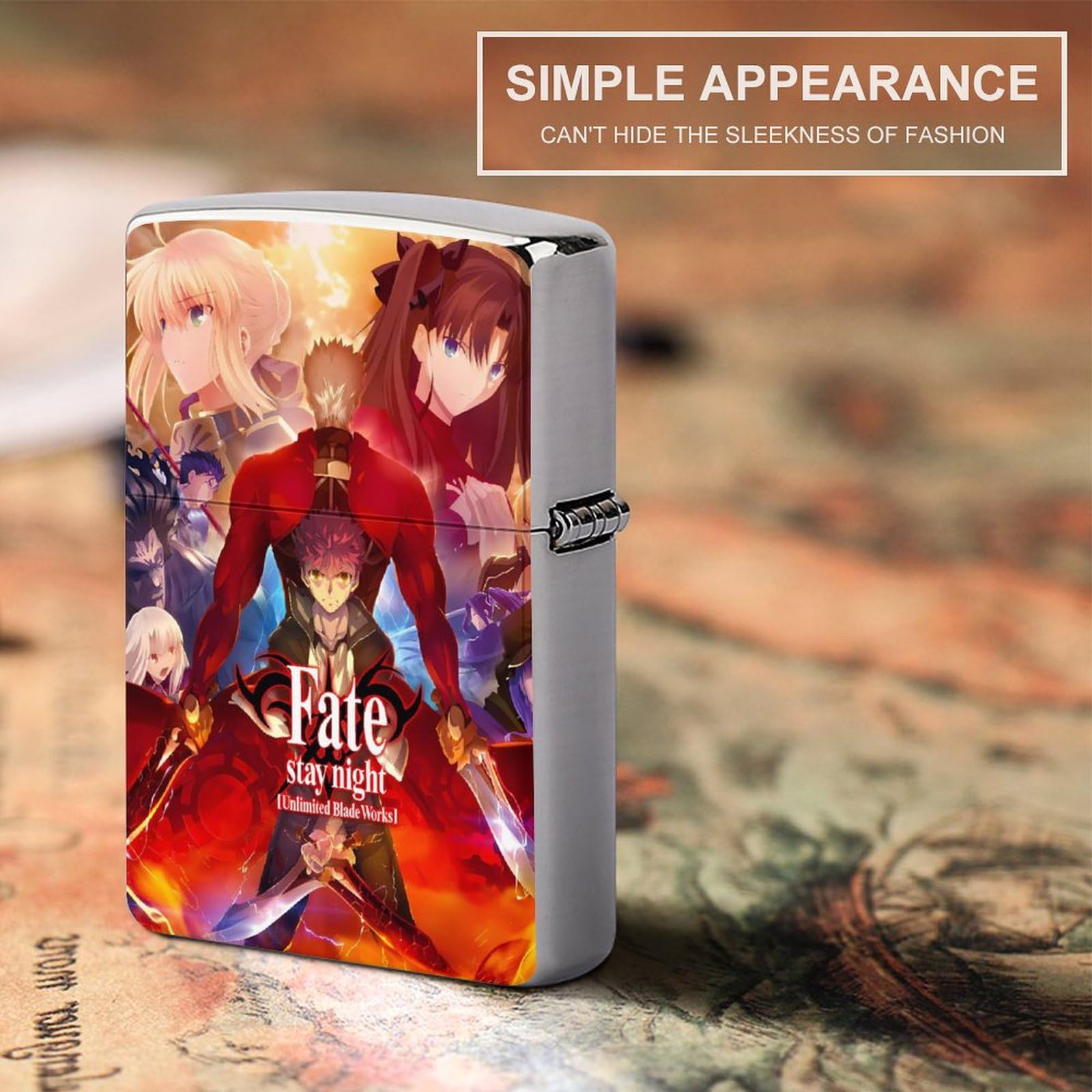 Amazon.co.jp: Fate フェイト セイバーZippoライター兼用ケース