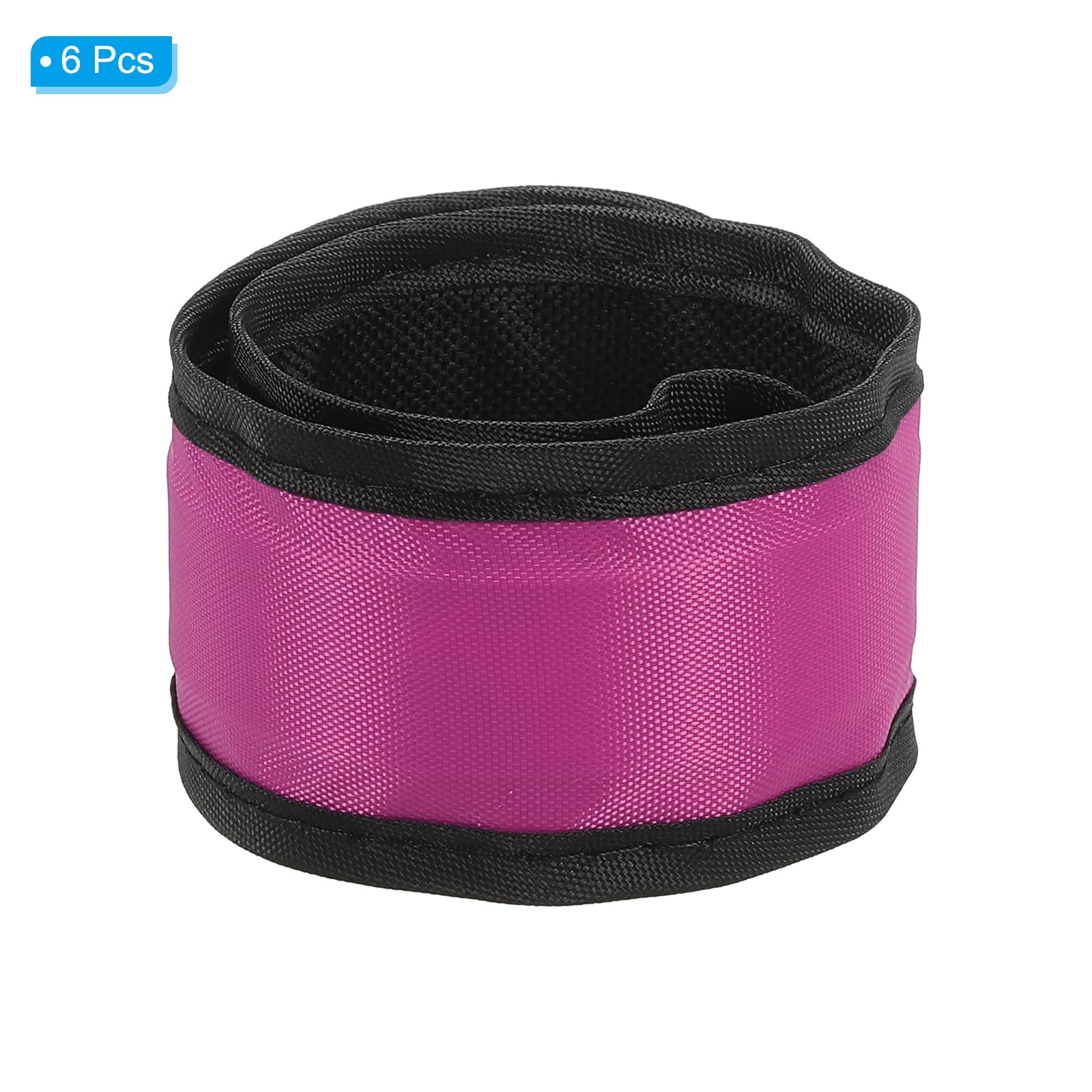 PATIKIL LED Wristband, 6 Pack Light Up Bracelets LED Armbands Glow in the Dark Safety Wrist Band for Parties Concerts - Image 3