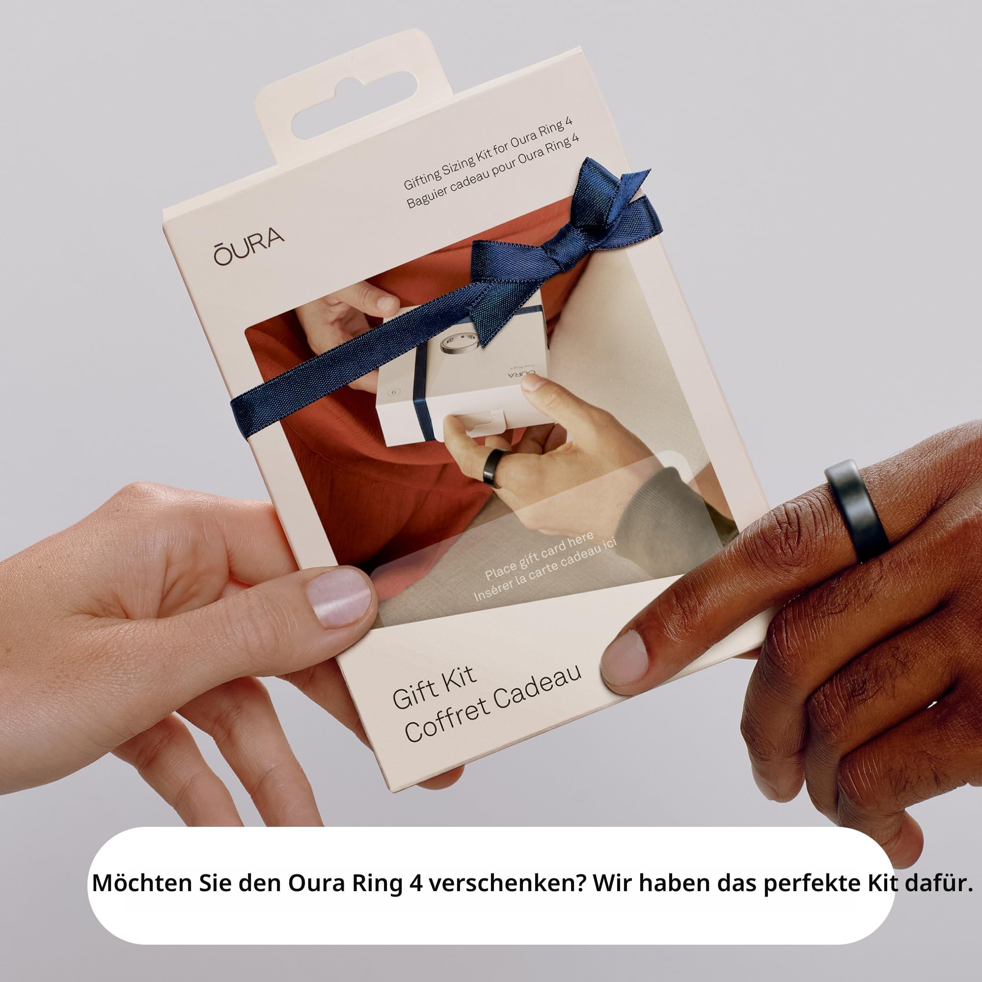 Oura Ring 4 - Gebürstetes Silber - Size 11 - Smart Ring | Measure First with Oura Ring 4 Sizing Kit | Sleep Tracking Wearable - Heart Rate - Fitness Tracker - Up to 8 Days Battery Life