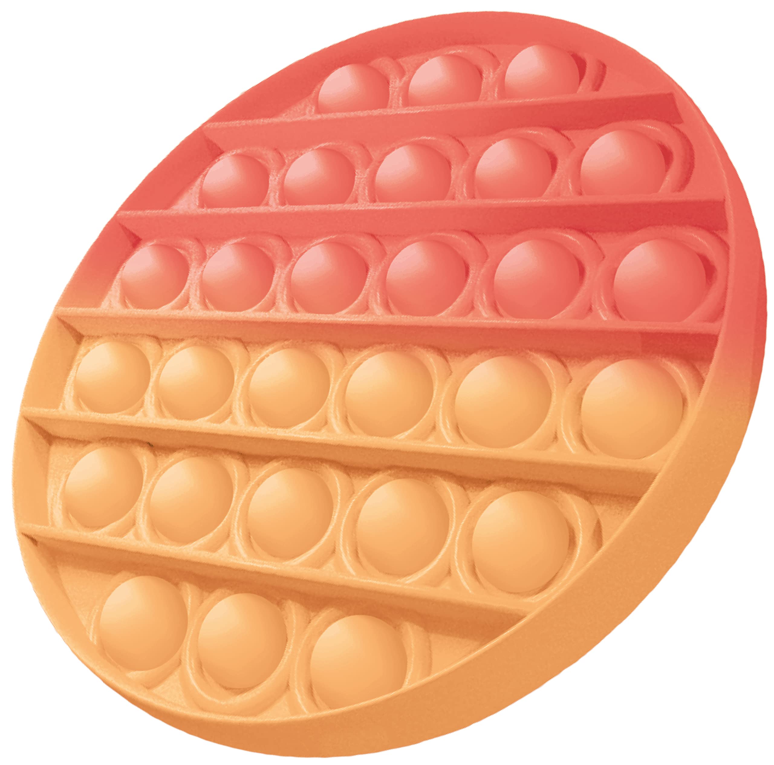 GoPop Quadro – El Original Trend Fidget, Bubble, Push Pop, Juego de Viaje, Juego de lógica, estrés Diario, nerviosismo, HCM Kinzel – 55184 Lila, Turquesa, Naranja