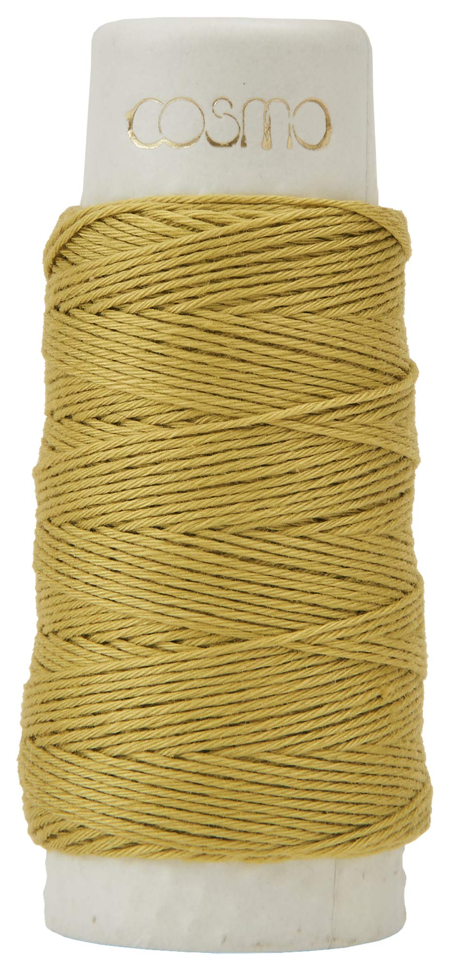 Cosmo LECIEN Hidamari Sashiko Solid Thread 30 Meters Olive
