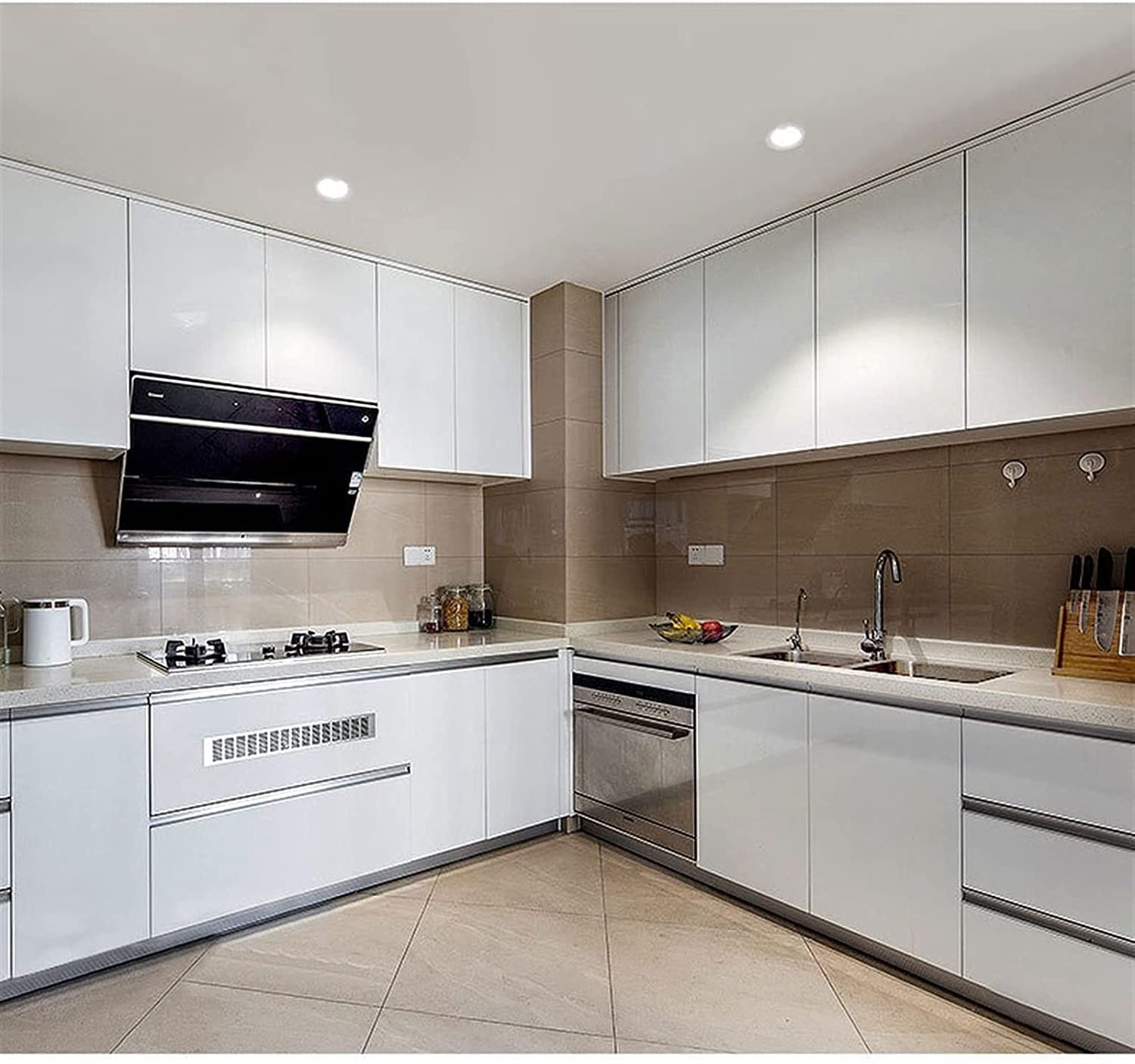 UimimiU LED Recessed Downlight Embedded Waterproof Spotlight LED Ceiling Light IP65 Dustproof Kitchen Bathroom Shower Toilet COB Anti-Fog Downlight Recessed Lighting