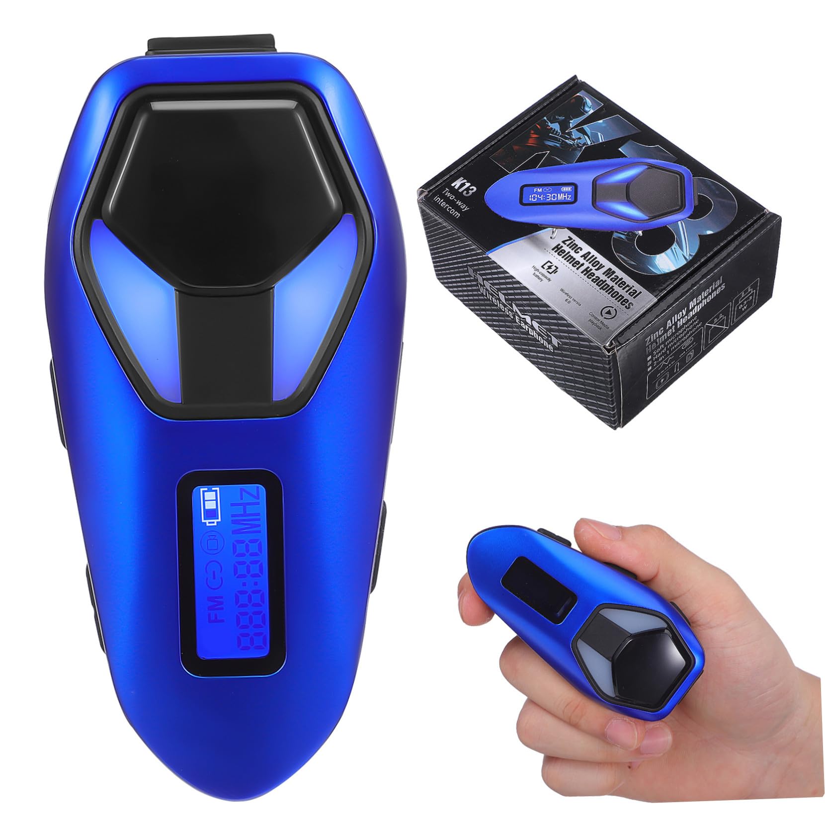 Écouteurs moto sans fil avec intercom et microphone antibruit MAGICLULU - 8