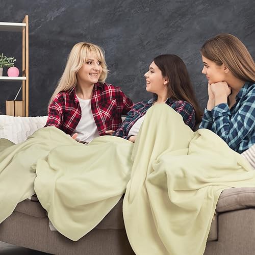 Miniatura 5 de Buryeah 10 mantas de forro polar a granel, suaves y cálidas, acogedoras y ligeras, mantas de felpa para mascotas, para el hogar, cama, sofá,