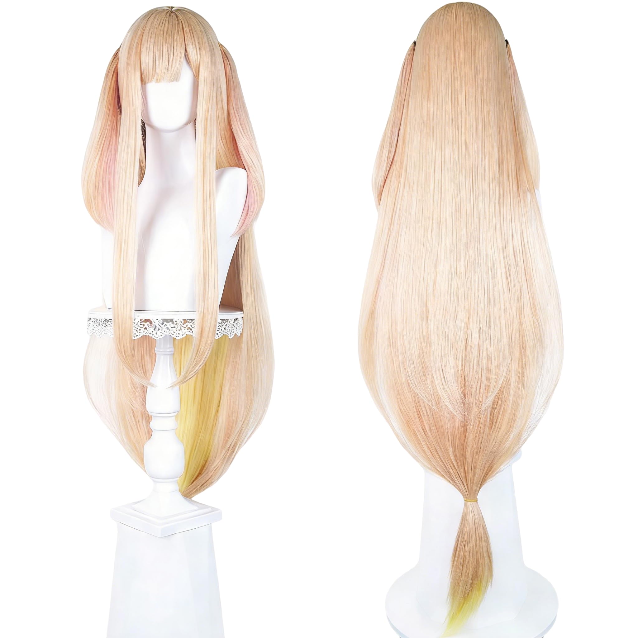 Amazon.co.jp: 猫の城 かぐや 酒寄彩葉 月見ヤチヨ コスプレウィッグ
