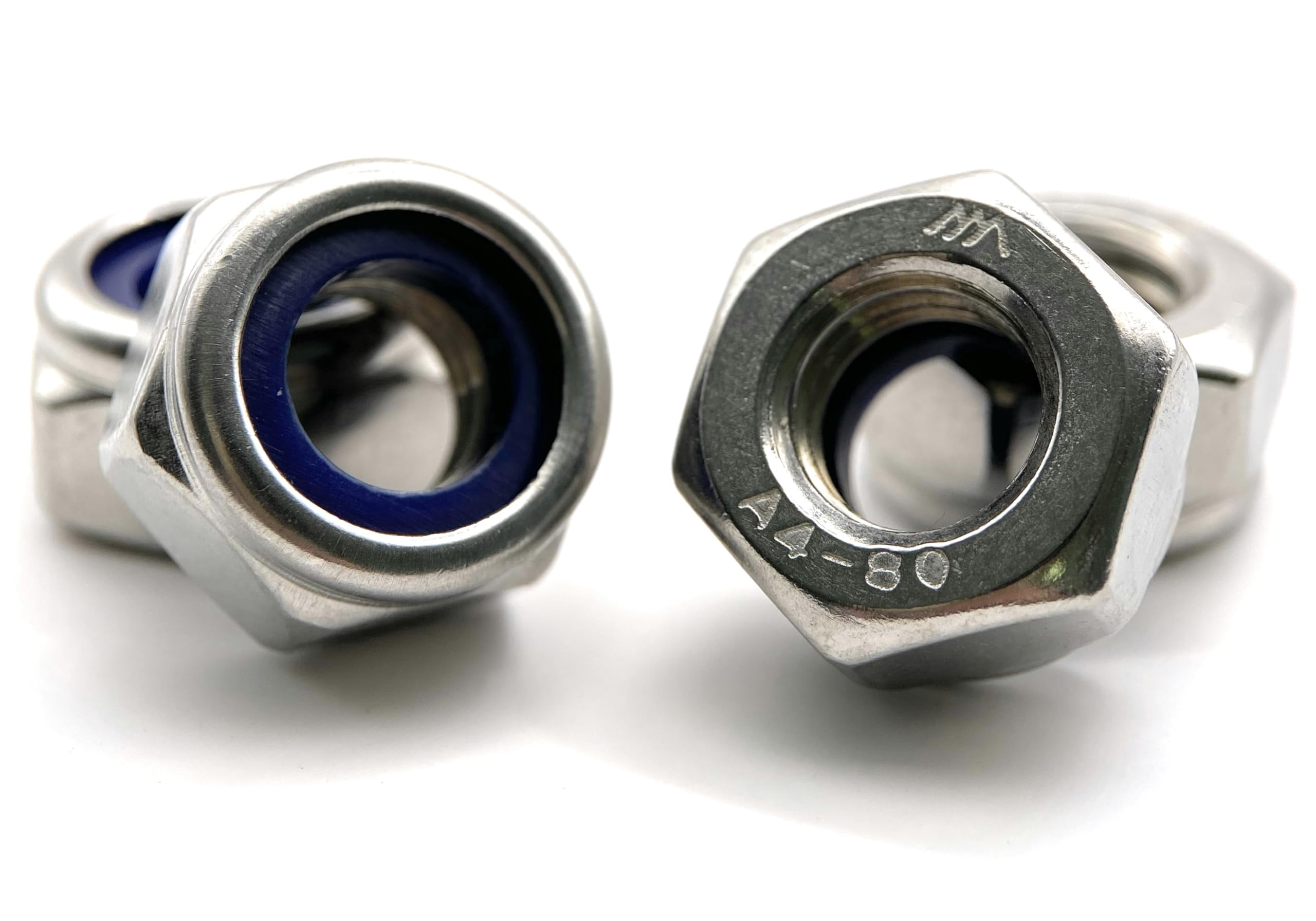 10 pezzi M5 inserto in nylon dadi autobloccanti in alluminio dado di bloccaggio esagonale oro | Leroy Merlin