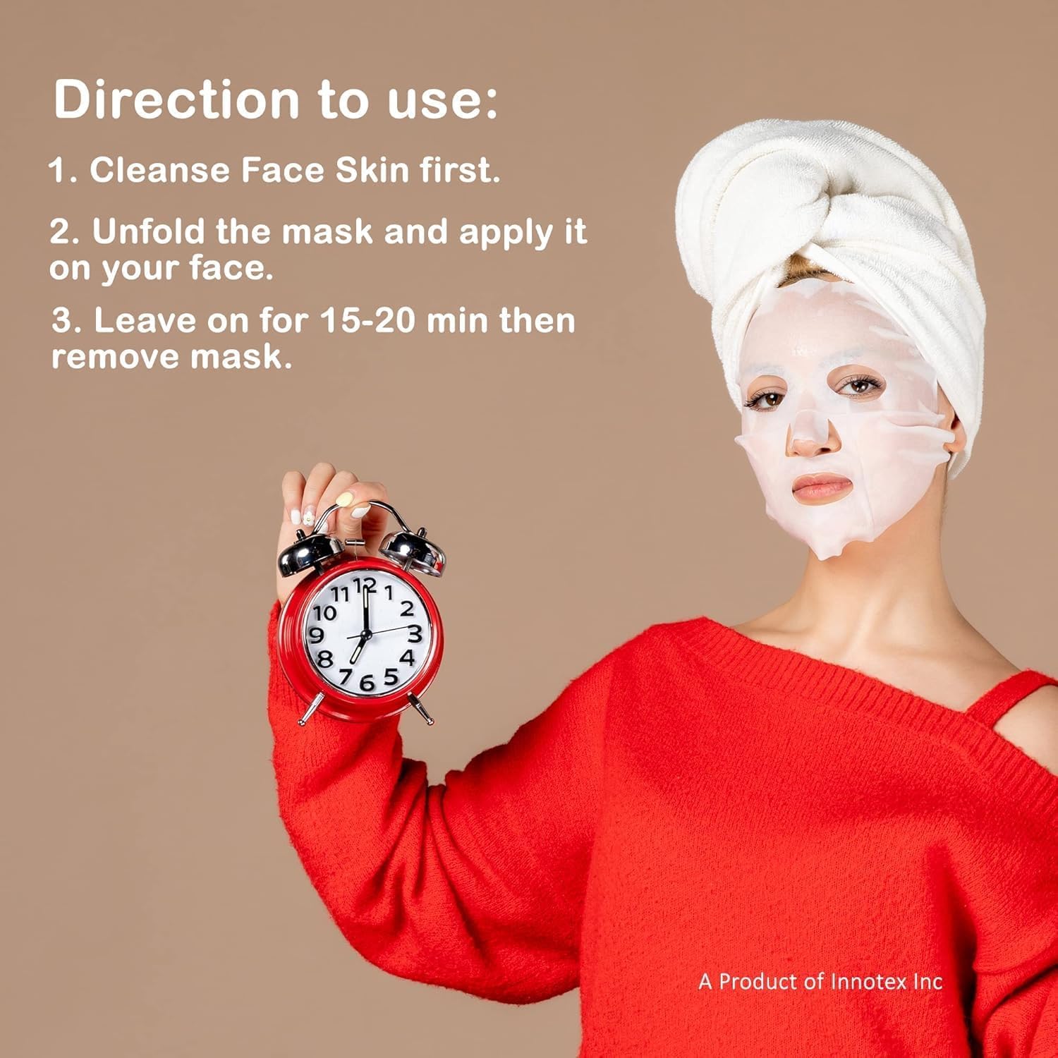 iYOGIzz Dry Skin Face Mask Sheets for Deep Hydration & Nourishing Glow | Moisturizing Sheet Mask for Face Care | Hydrating Facial Mask for Women & Men | Suitable for All Skin Types (Kiwifruit Antioxidant Mask) 3