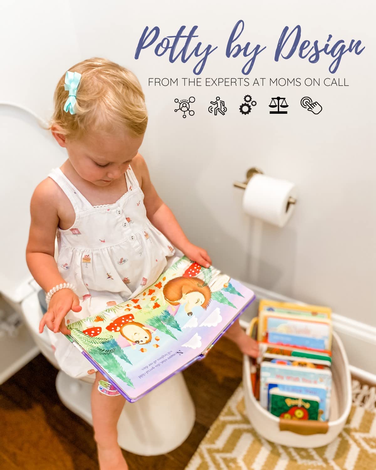 Moms on Call | Potty by Design | Potty Training Book Series 1 of 2 (Moms on Call Potty Training Series)