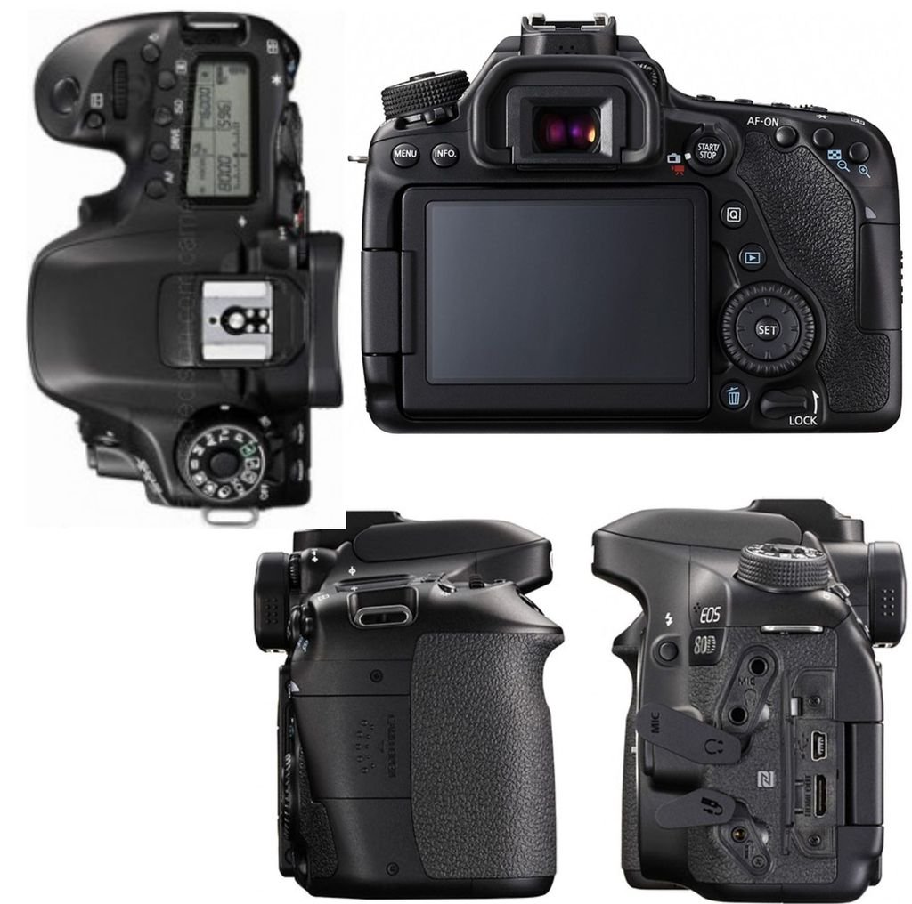 Canon EOS 80D Body Kit + Canon EF 24-105 f/4 L IS USM (Glass