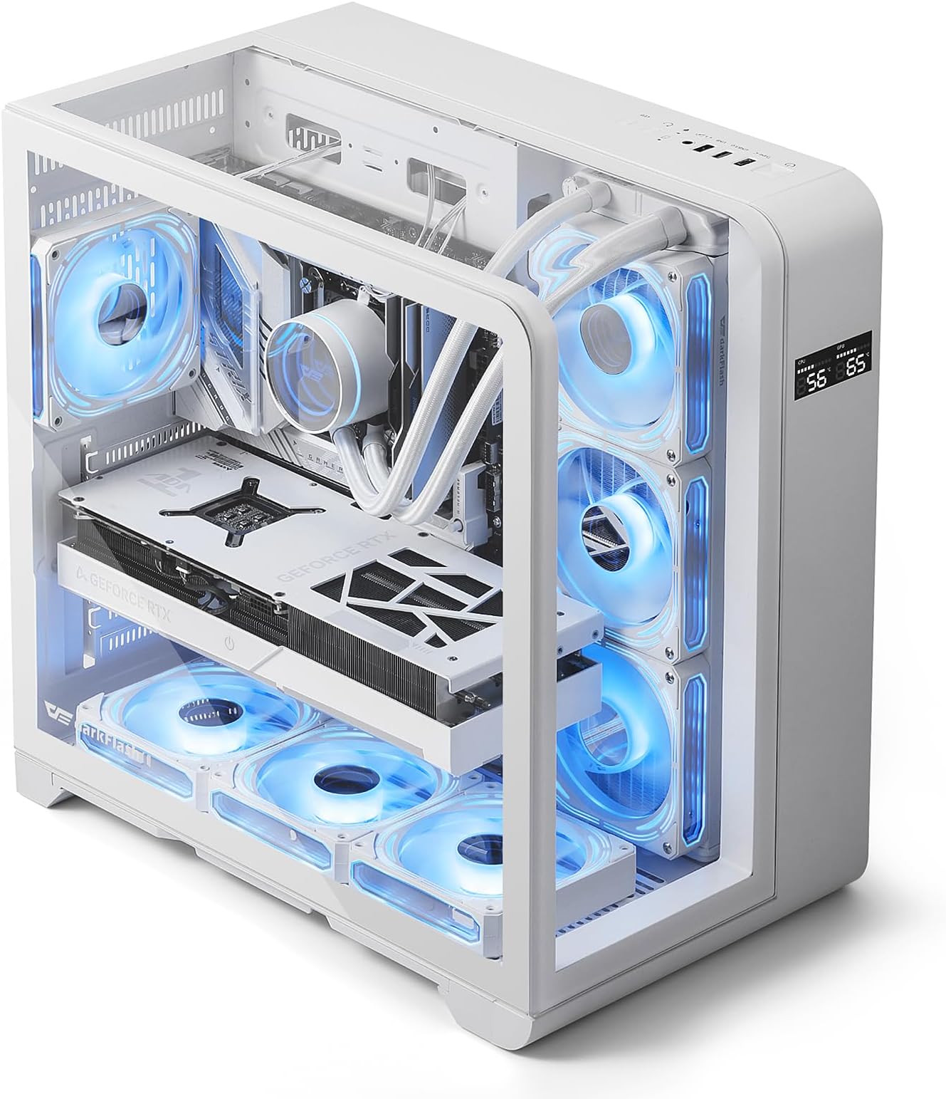 darkFlash L280 ATX PC CASE US Ver. - White