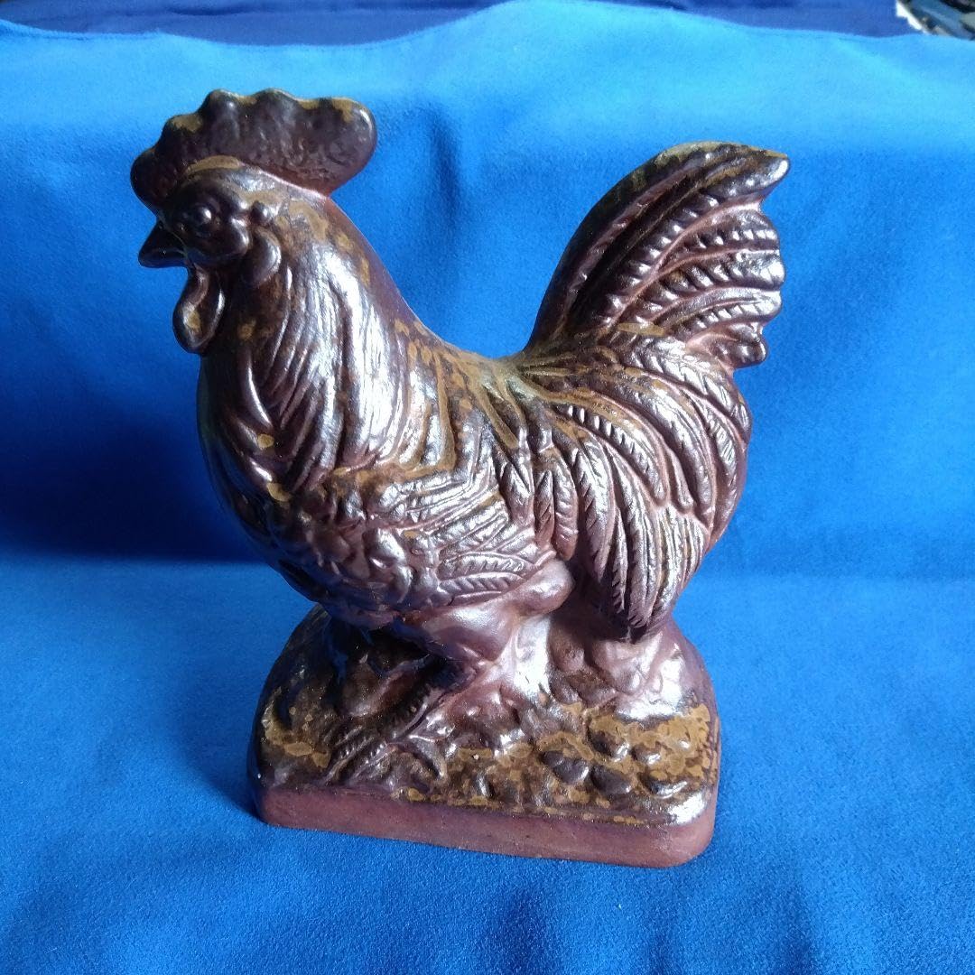 送料無料孔春霞作 究極の切絵『清明上河圖』 共箱-備前焼置物