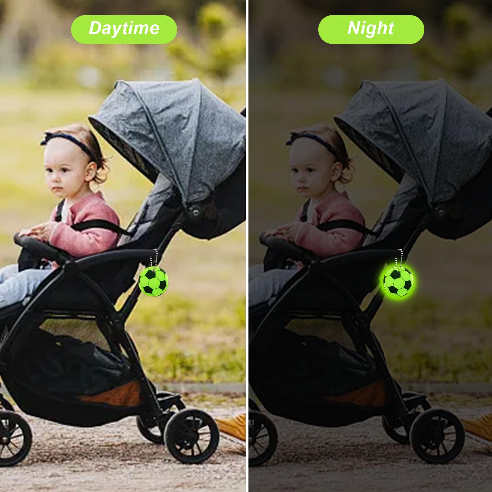 Aghoer Lot De 32 Réflecteurs De Sécurité Pour Enfants, Pentagramme, Convient Pour Vêtements, Cartables, Animaux De Compagnie, Vélos