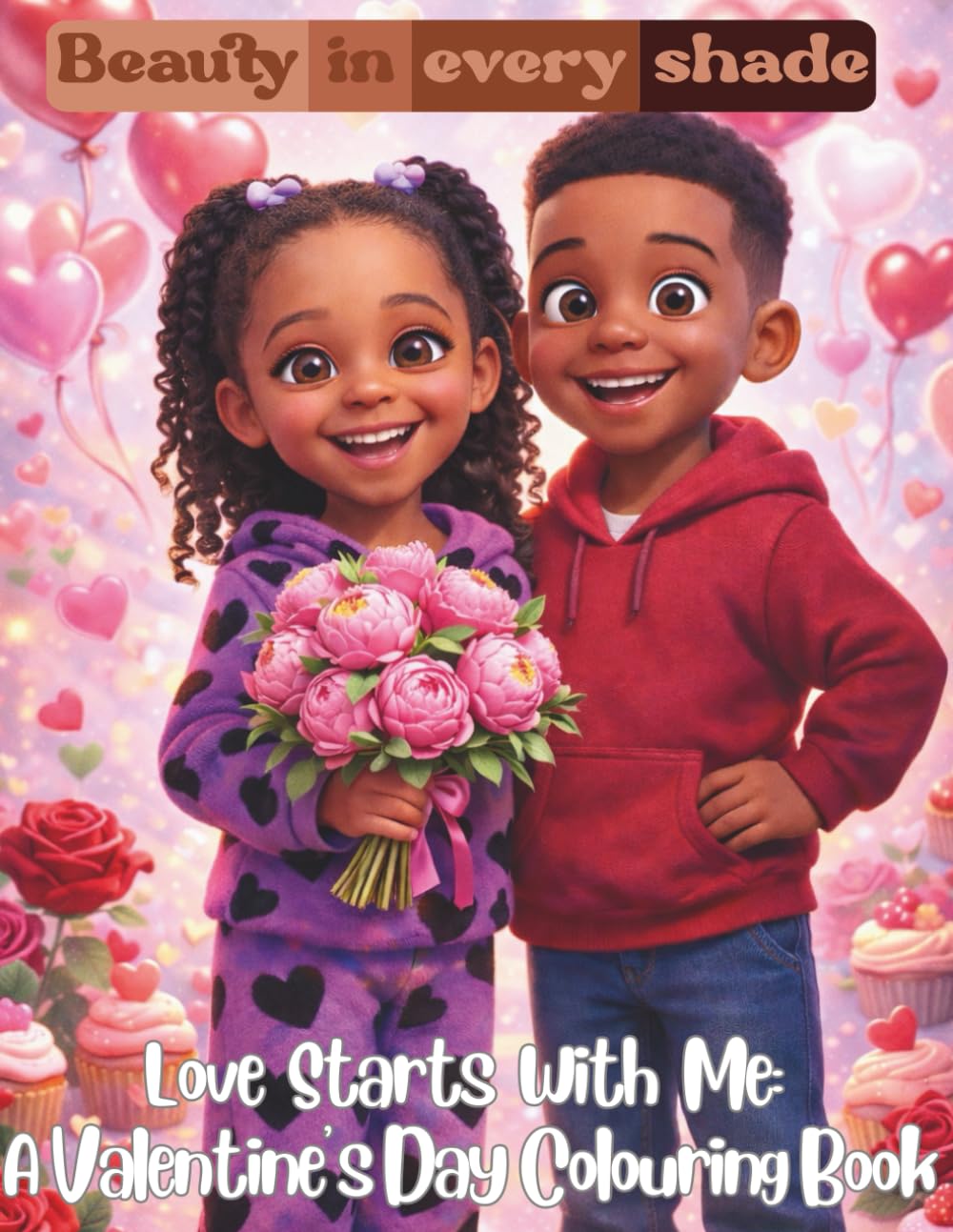 Love Starts With Me: A Valentine’s Day Colouring Book