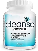Vista 1 de Cleanse Complete - Triple Strength Activated Colon Cleansefor Optimal Colon Health and Colon Care.