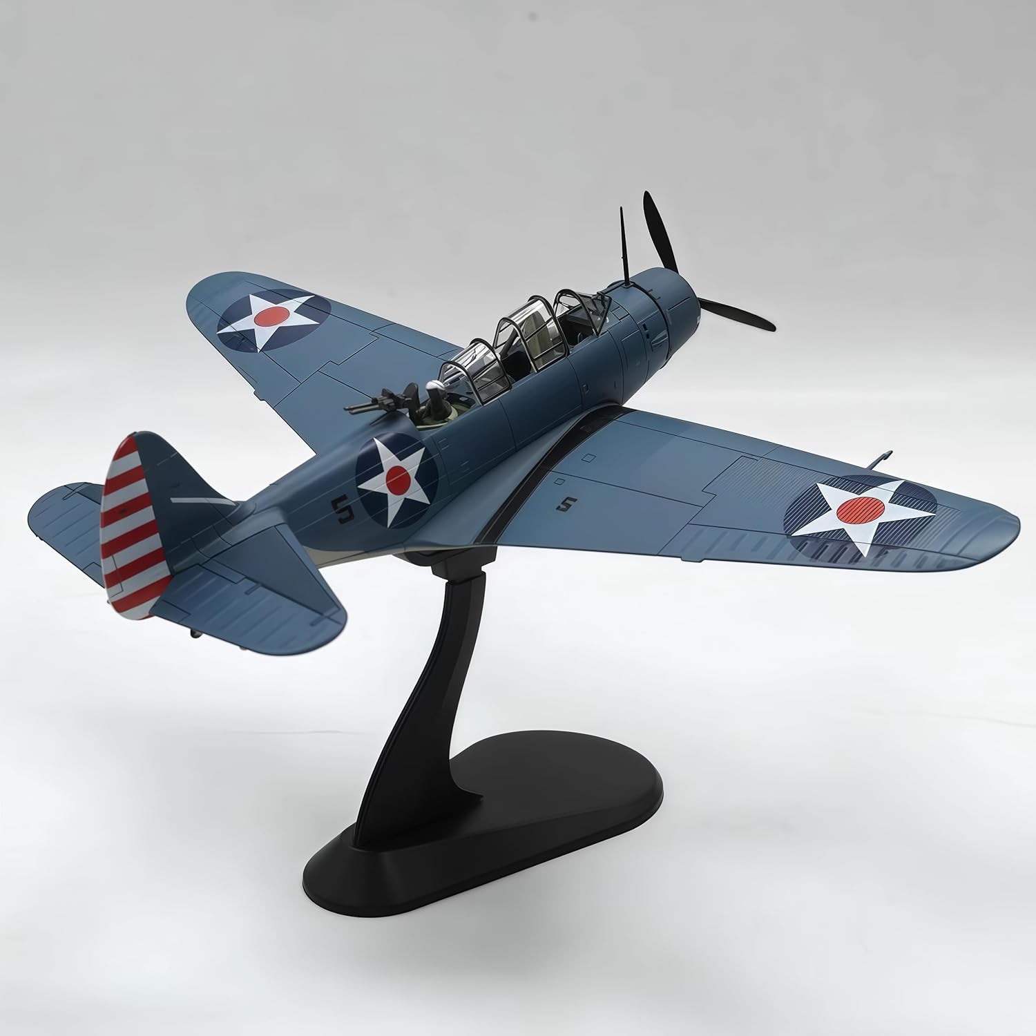 TBD Torpedo Fighter Aircraft Alloy Airplanes Model 1:72 Scale Torpedo Attack Plane Military Model Plane for Collection Gifts