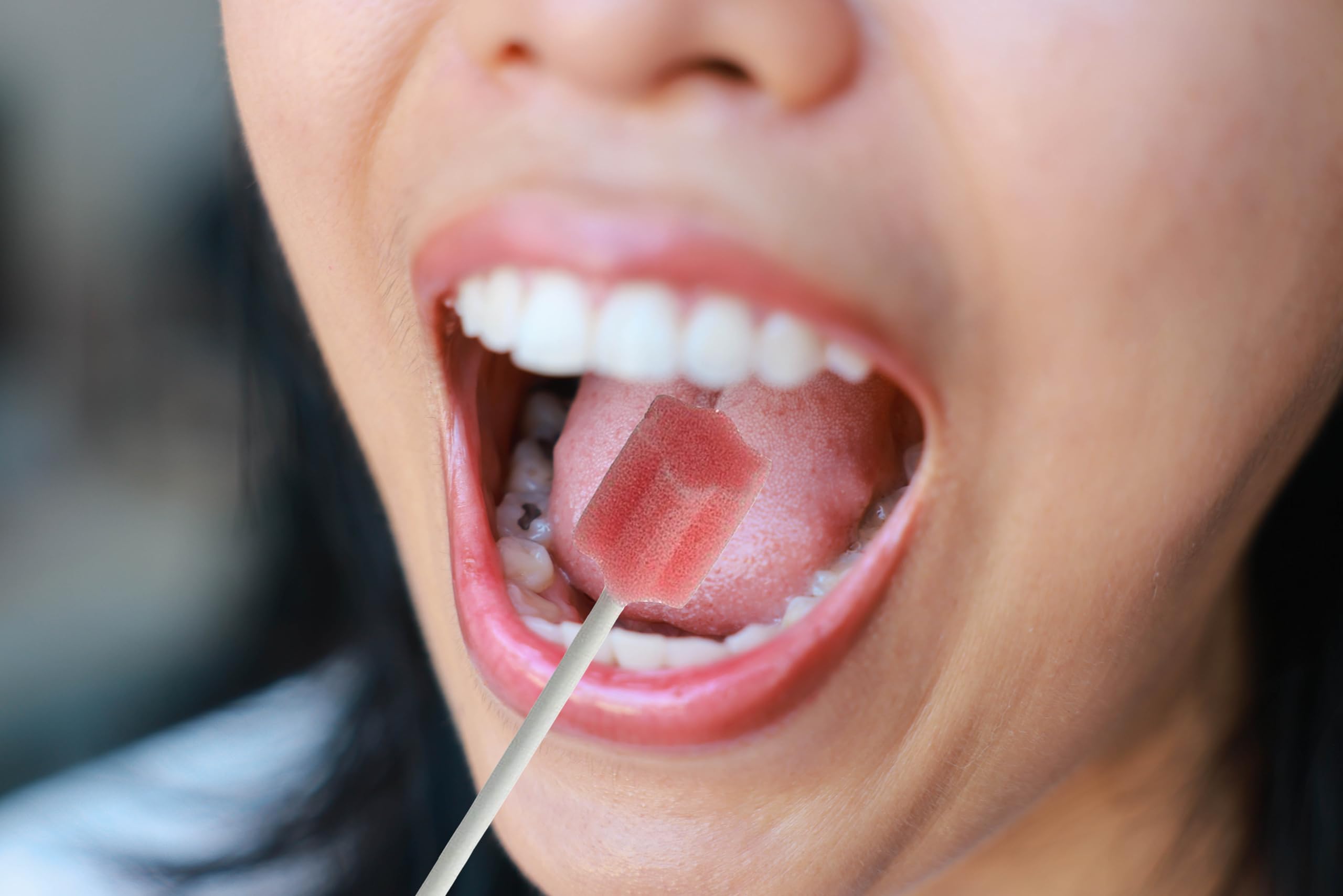Tiga-Med, bastoncini per l'igiene orale, al gusto di ribes nero, 250 bastoncini confezionati singolarmente per una maggiore igiene