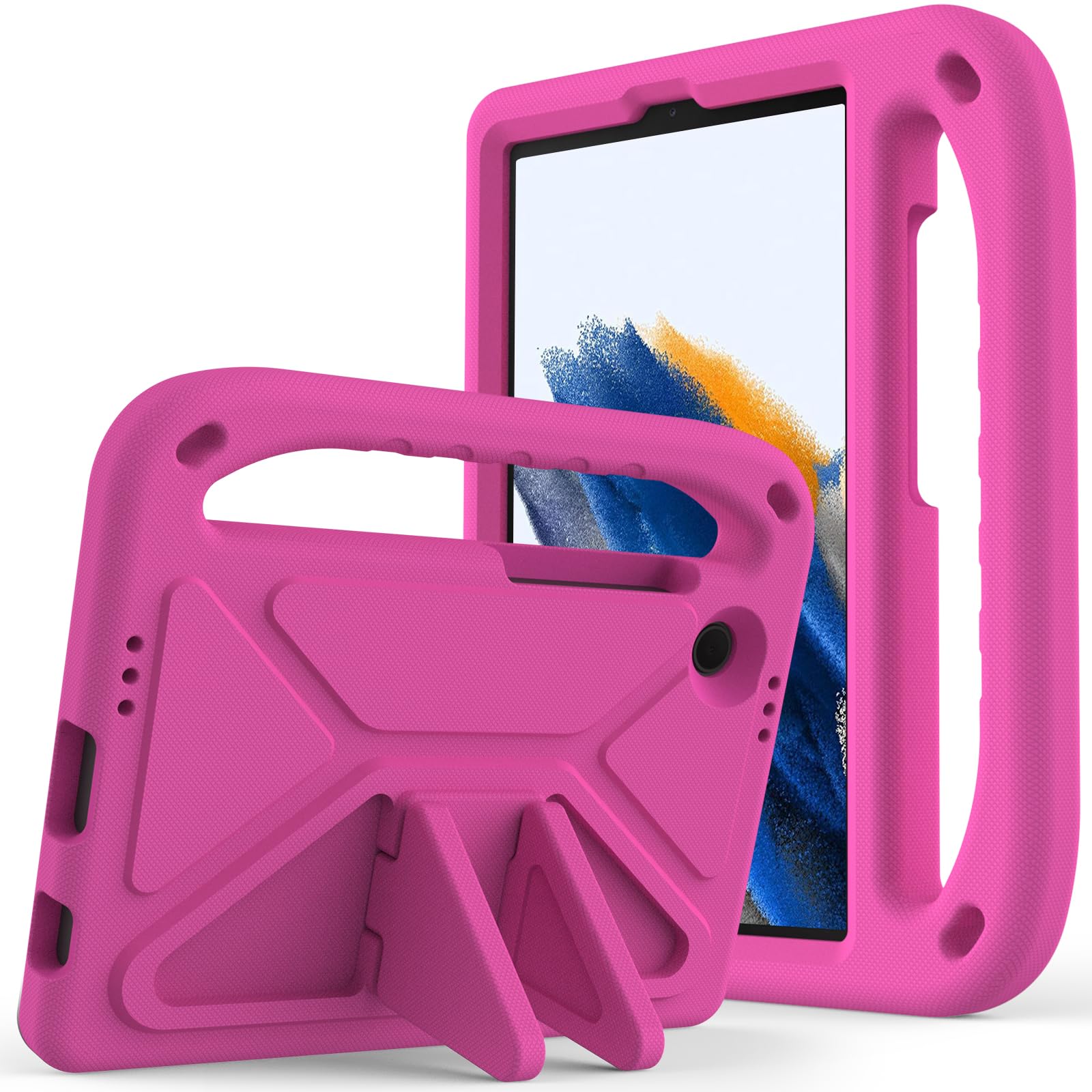 Cover Ipad A16 Silicone Custodia Antiurto Completa Per IPad (A16) 2025 E IPad 10a Generazione - Cover Con Supporto, Silicone E Plastica Custodia Protettiva Silicone Per IPad 11 Pollici