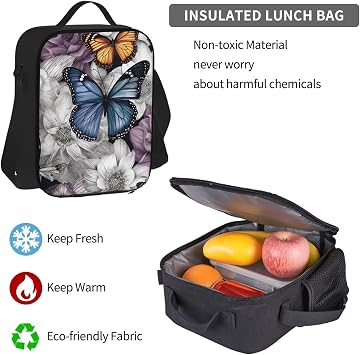 3 in1 Travel Laptop Backpack with Lunch Bag and Pencil Case Casual Daypack