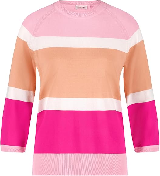 Pullover orange lila gestreift Clearance