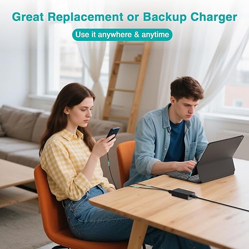 Miniatura 7 de Cargador Surface Pro de 65 W compatible con Microsoft Surface Pro 1110987+76543X, Windows Surface Laptop 7654321Studio, Surface Go 321, Surface Book