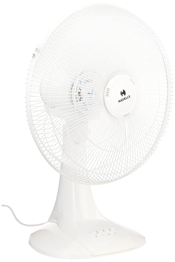 Havells Sameera 400mm Table Fan (White) (FHTSUSTWHT16) at Rs. 1499