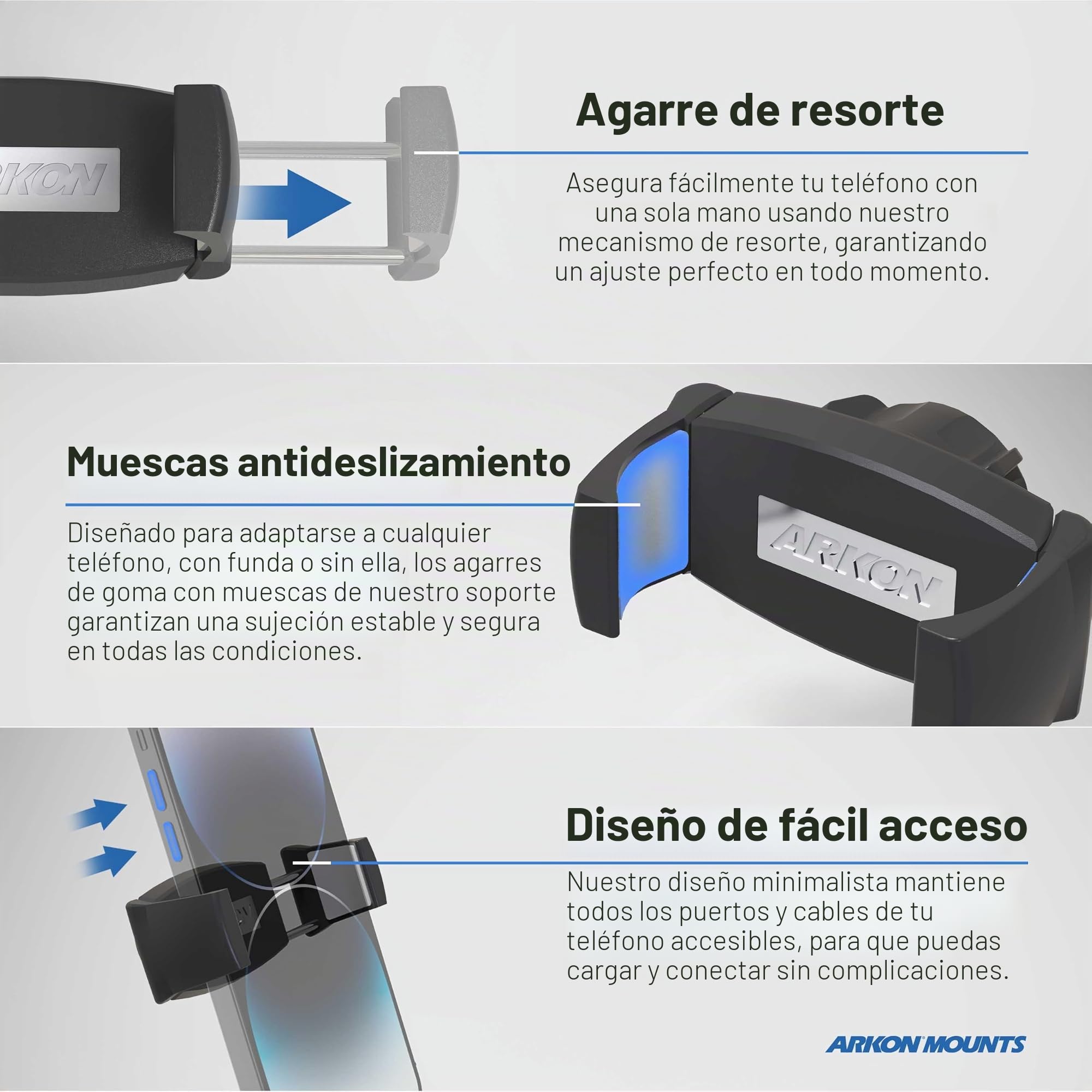 Arkon Soporte Escritorio Mesa de Cocina para Streaming