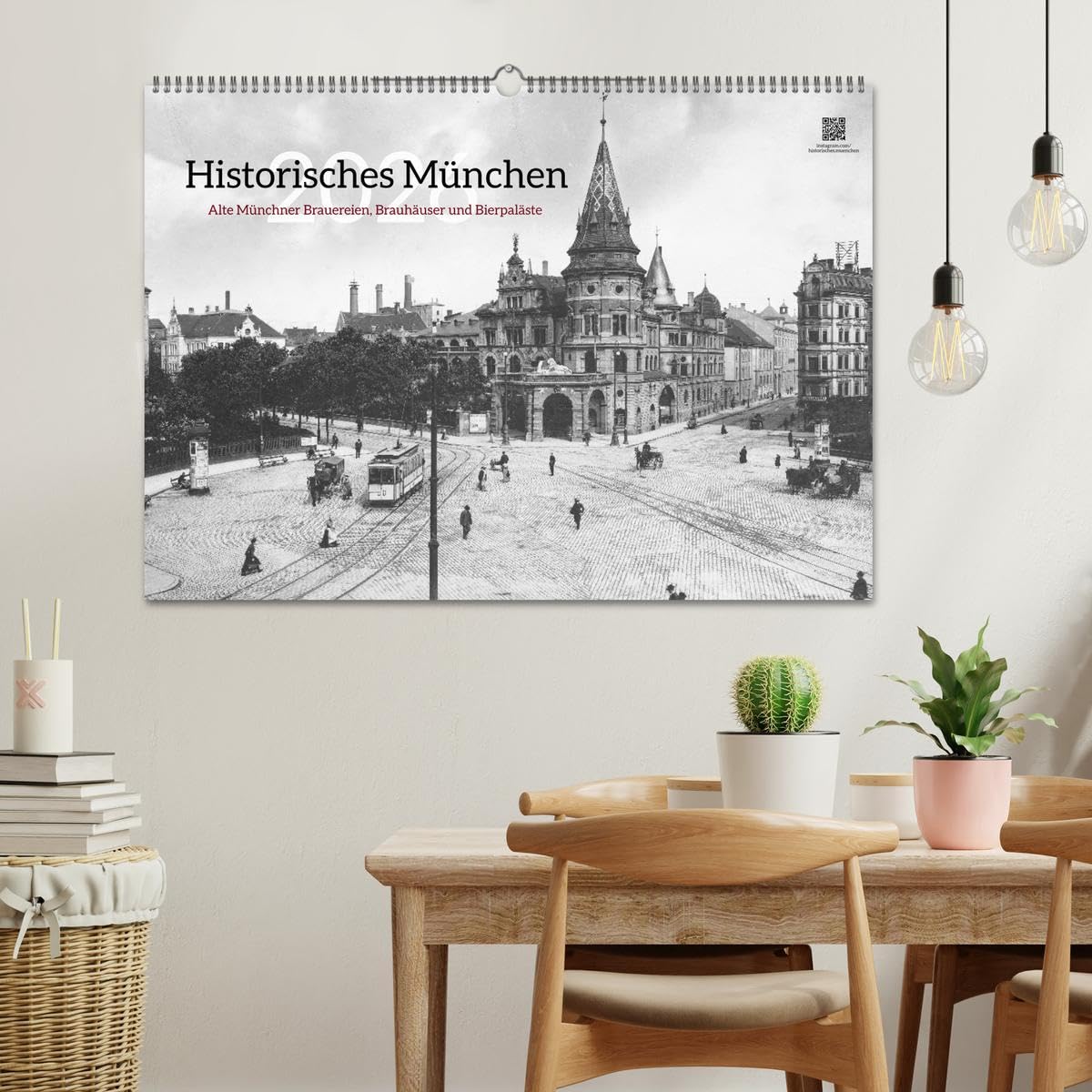 Historisches München - Alte Münchner Brauereien, Brauhäuser und Bierpaläste (Wandkalender 2026 DIN A2 quer), CALVENDO Monatskalender: Alte Bilder von ... und frühen 20. Jahrhunderts. (CALVENDO Orte)