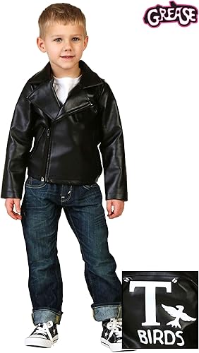 Miniatura 2 de Consigue a tu pequeño rebelde chaqueta infantil Grease T-Birds - Deja que adopten el factor fresco con estilo