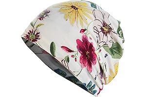Womens Slouchy Beanie Cotton Chemo Headwear Hats Turban for Headcovering Women