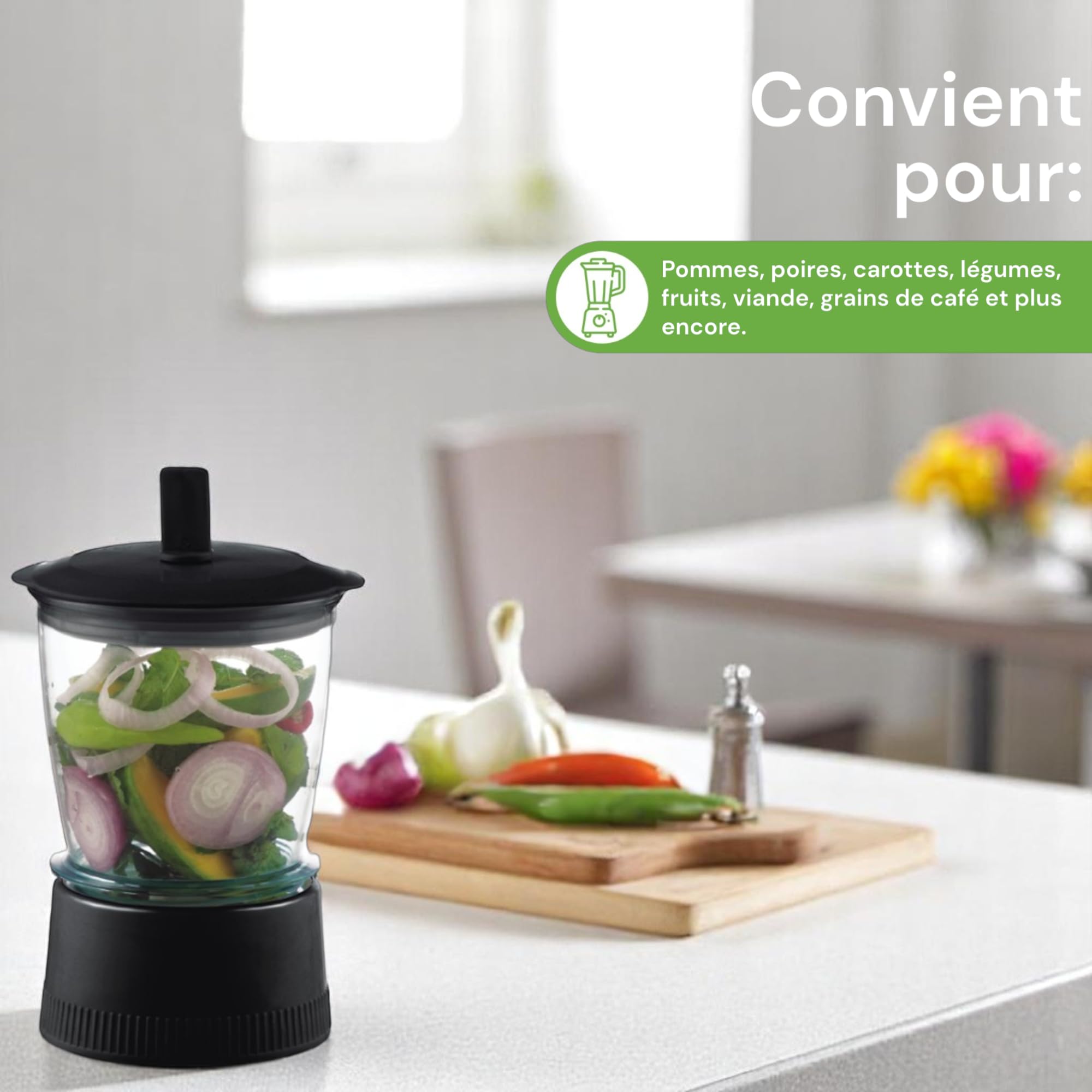 Royal Swiss Spremiagrumi 4 in 1 – Centrifuga 900 W con frullatore, tritacarne e macinacaffè – Contenitore per polpa da 1,6 L – Adatto a frutta e verdura