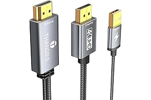 HDMI to DisplayPort Cable 6FT