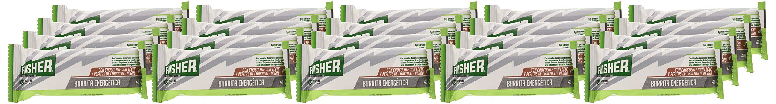 Finisher Finisher Barr Energ Choco Con Leche Y Pepitas 20Ud 200 g